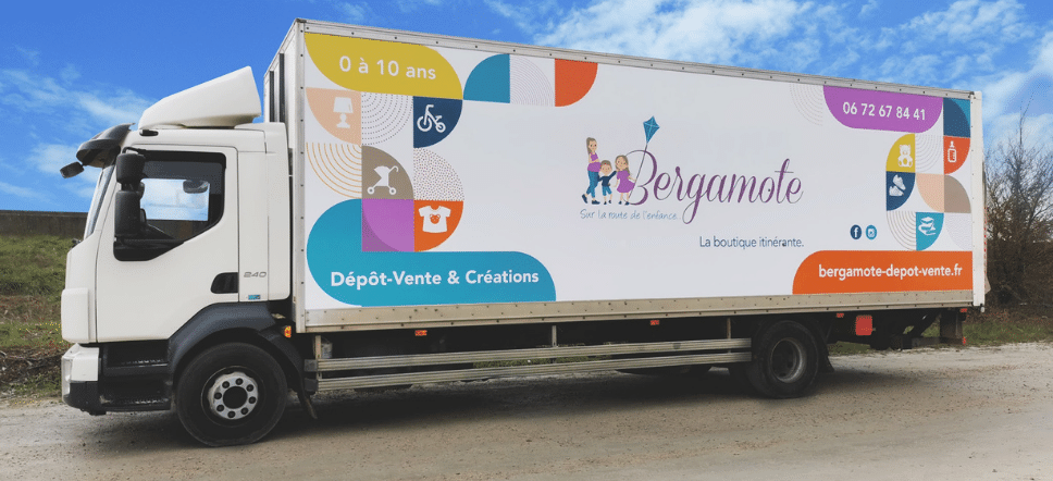 bergamote camion itinerant